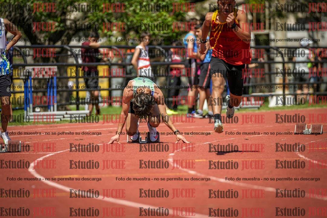 Fotos de los 200 m llanos de varones