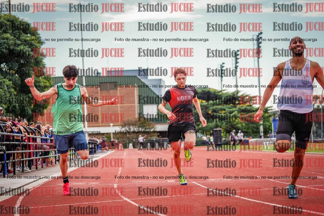 Fotos de los 200 m de varones