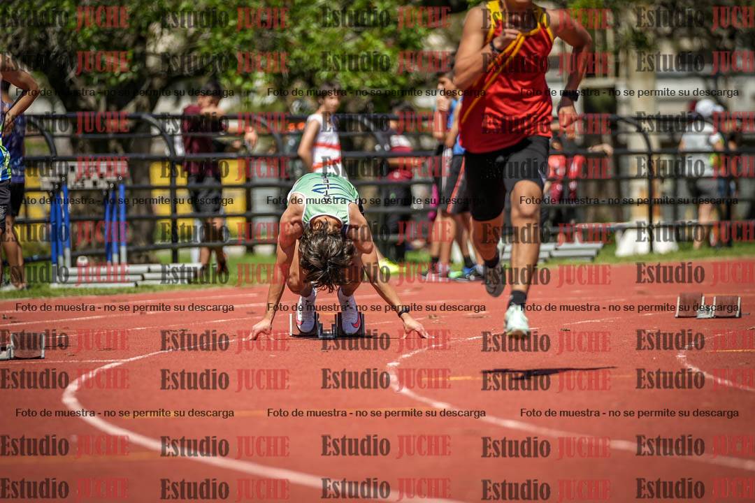 Fotos de los 200 m llanos de varones