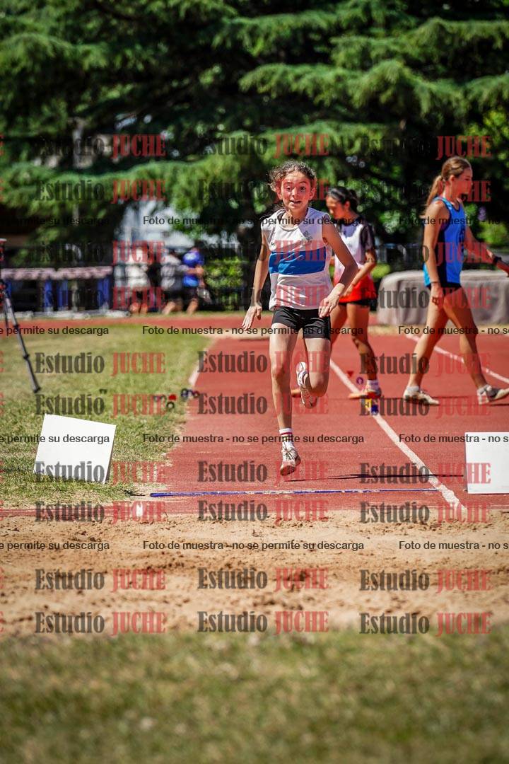 Fotos del salto en largo de mujeres - U14