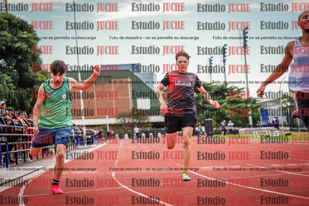 Fotos de los 200 m de varones