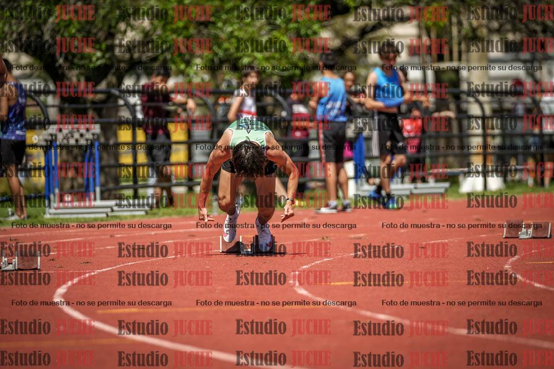 Fotos de los 200 m llanos de varones