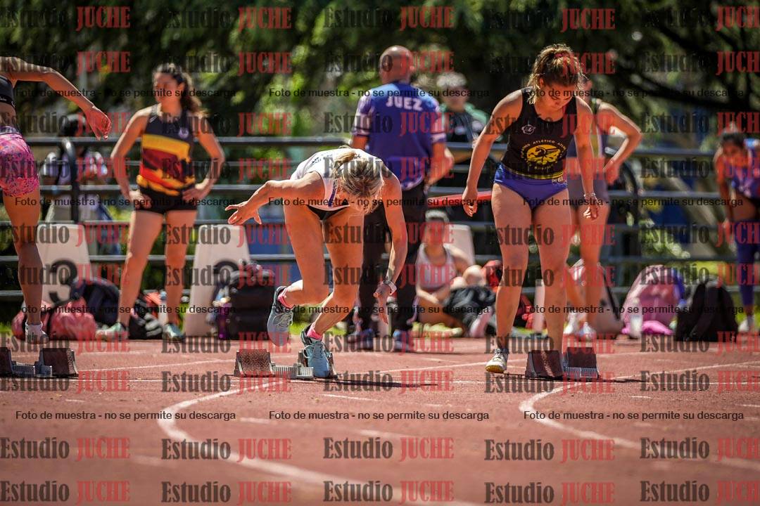 Fotos de los 100 m llanos de mujeres