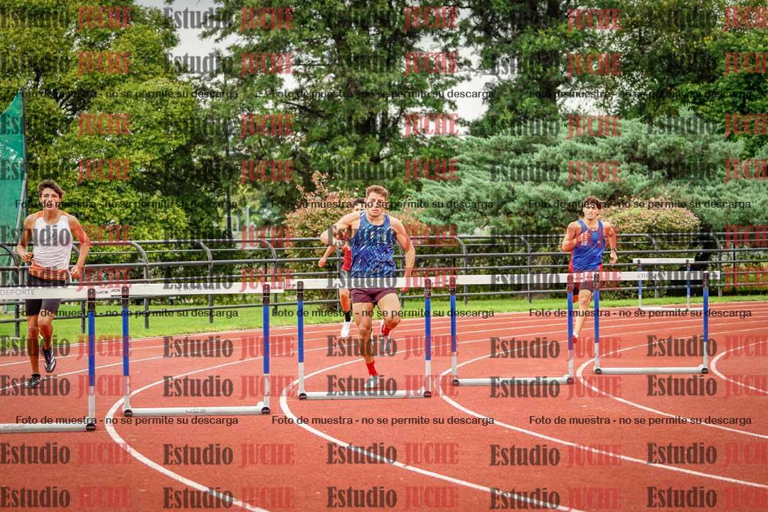 Fotos de los 400 m con vallas de varones