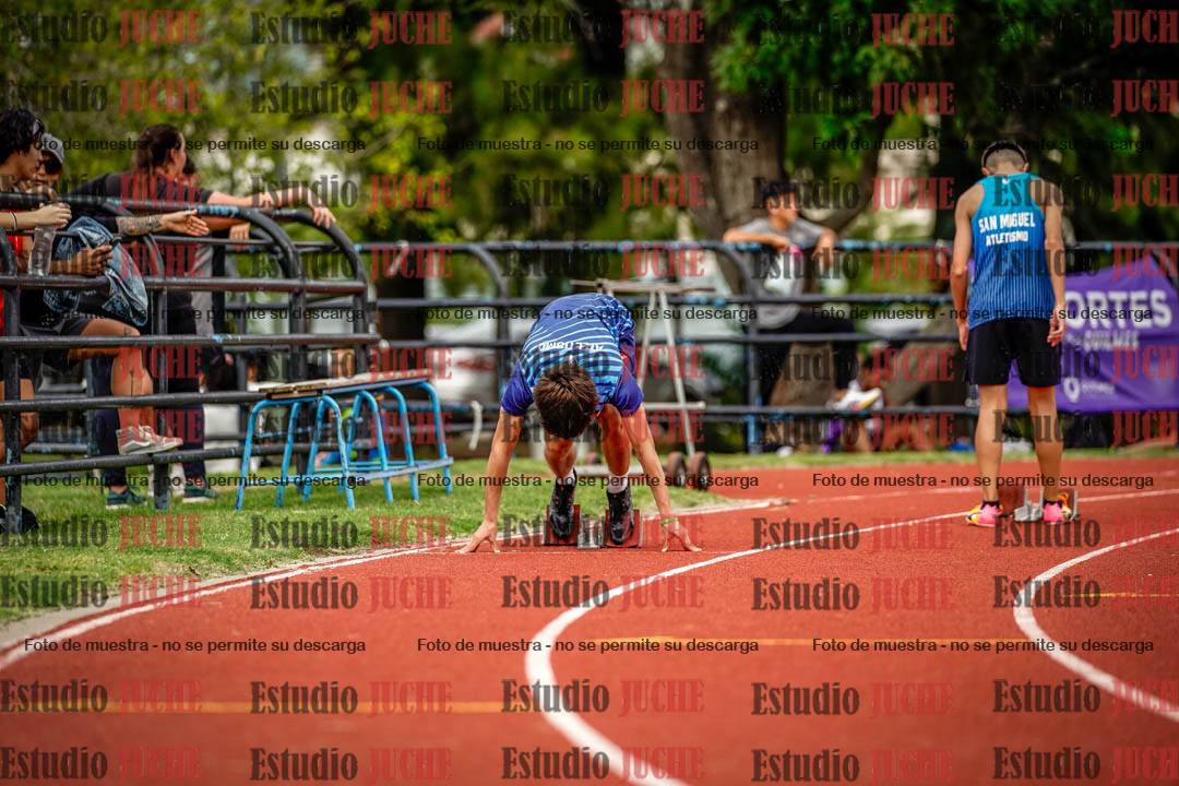 Fotos de los 200 m de varones