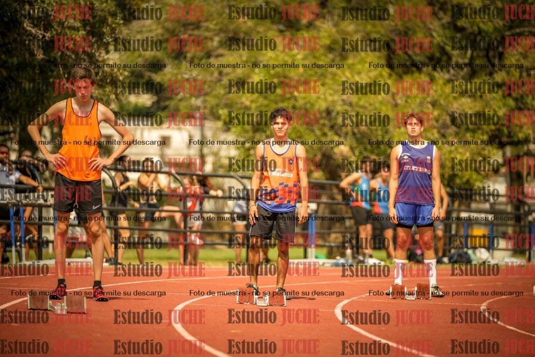 Fotos de los 200 m llanos de varones