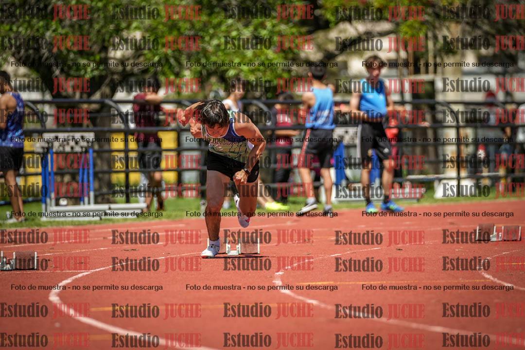 Fotos de los 200 m llanos de varones