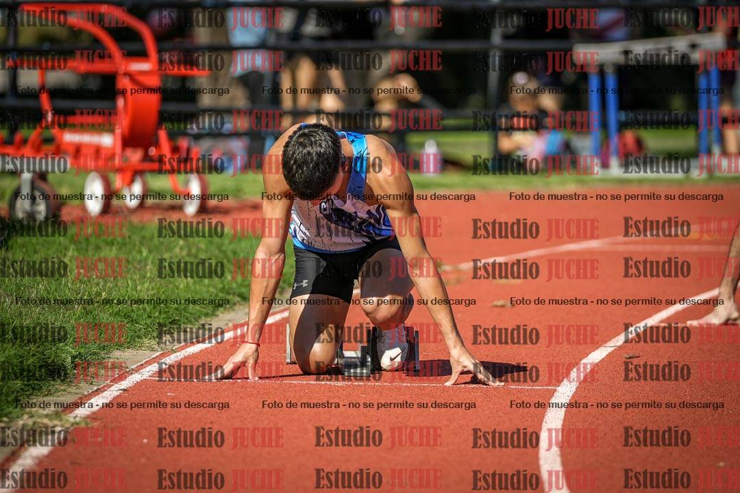 Fotos de los 200 m llanos de varones