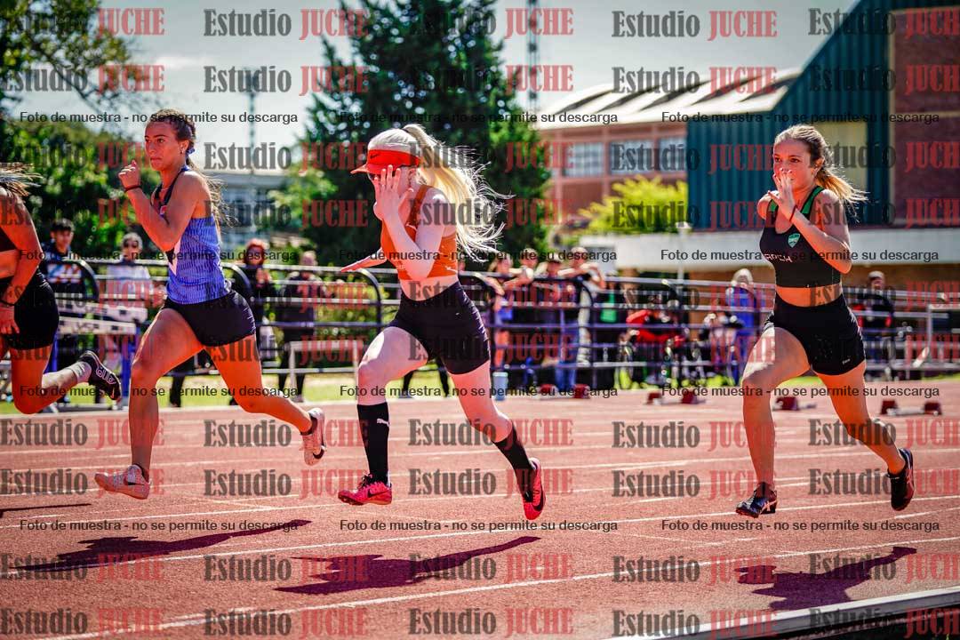 Fotos de los 100 m de mujeres