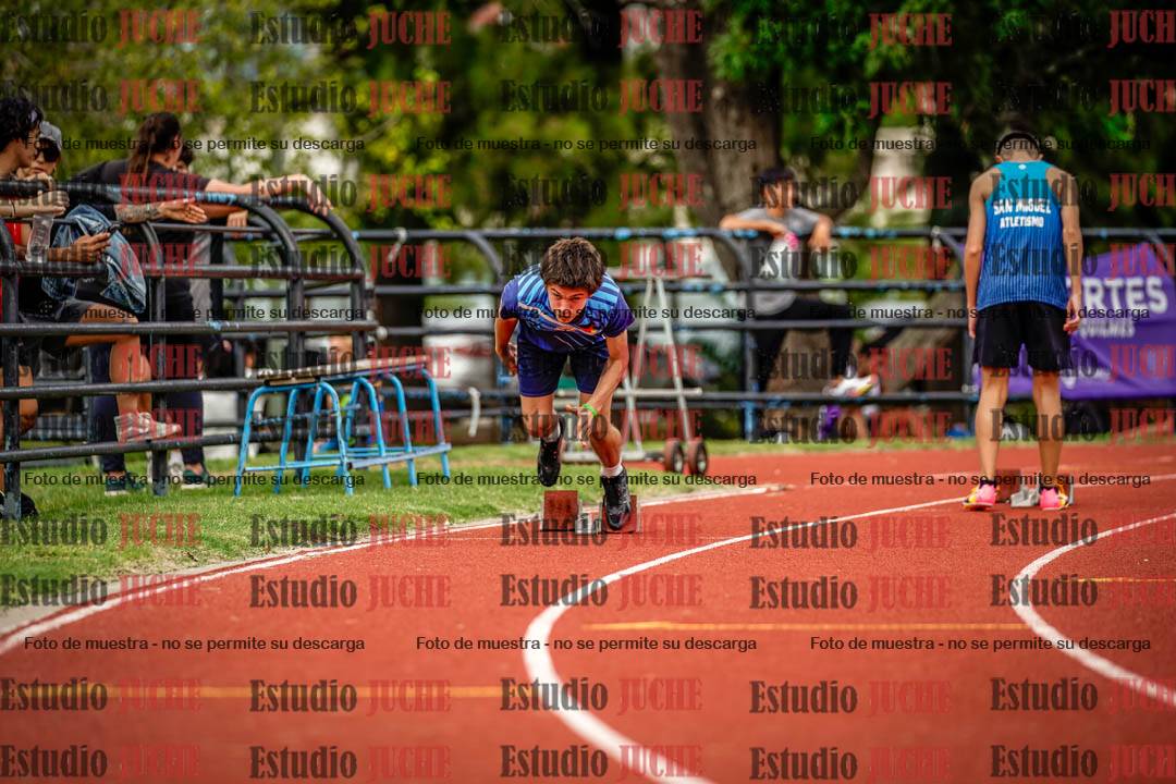 Fotos de los 200 m de varones