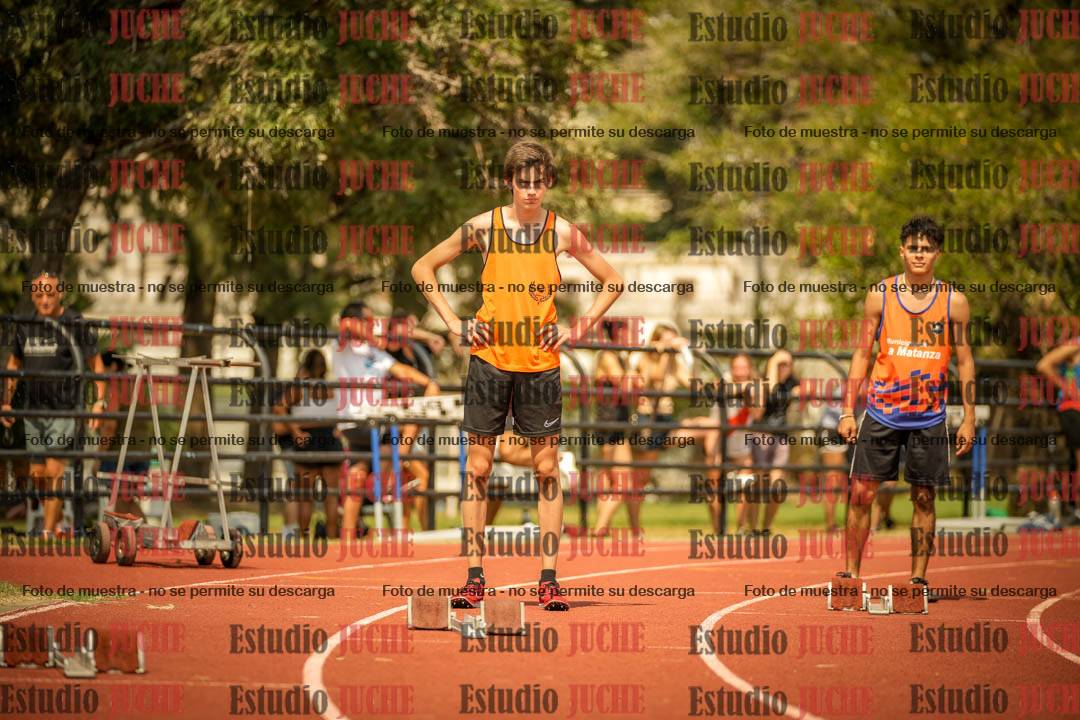 Fotos de los 200 m llanos de varones