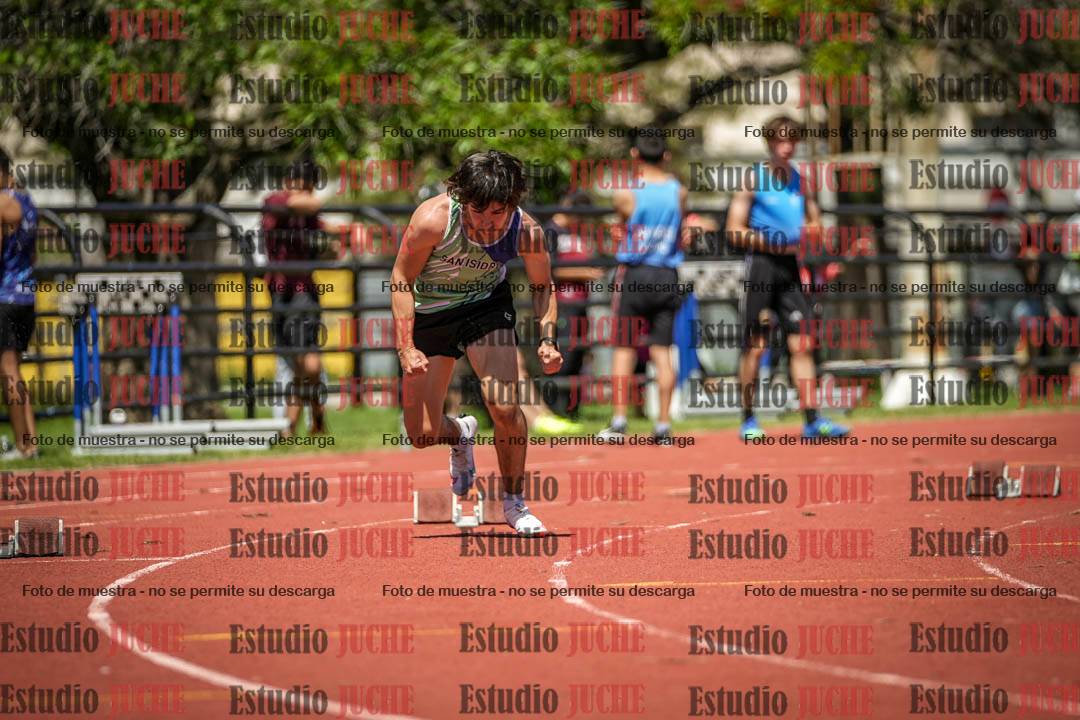 Fotos de los 200 m llanos de varones