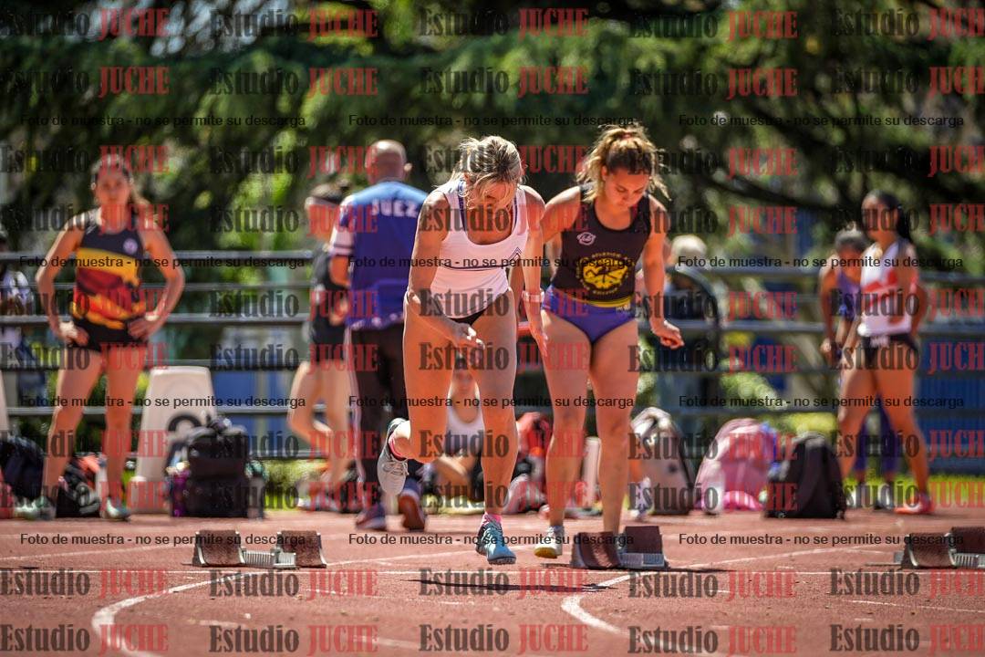 Fotos de los 100 m llanos de mujeres
