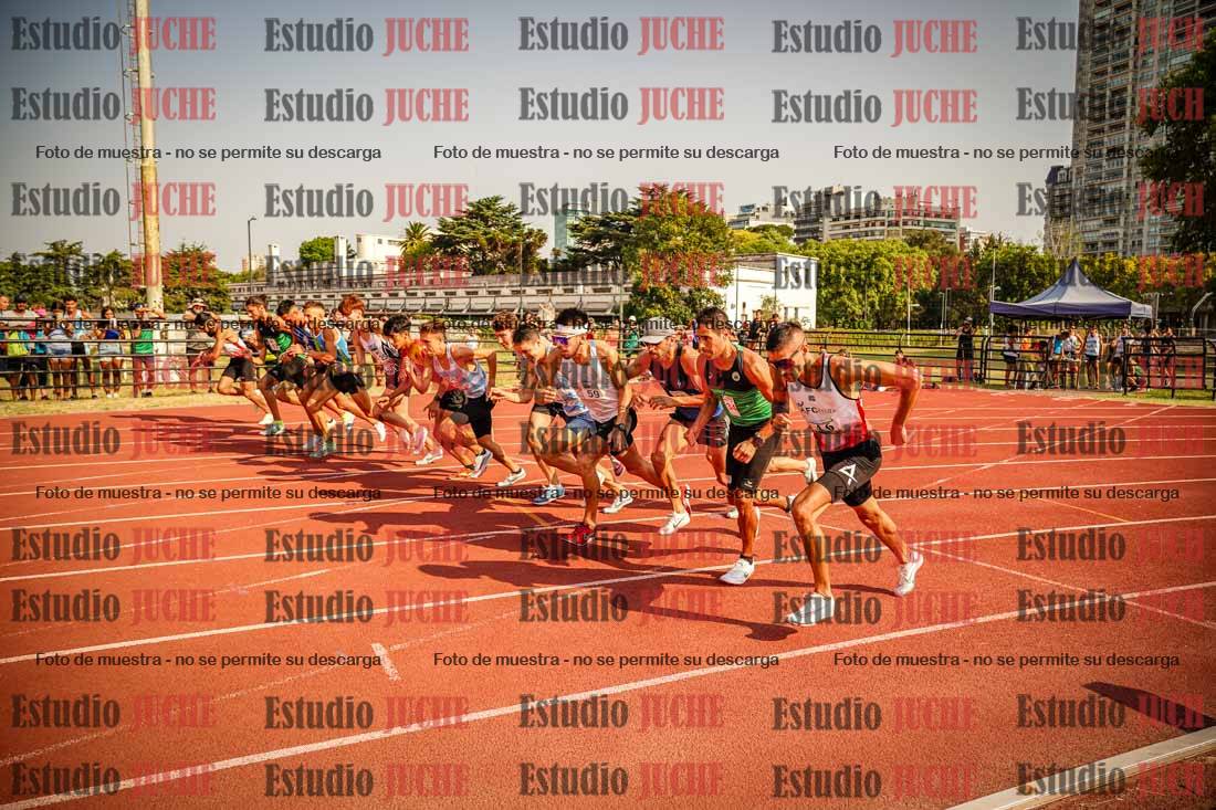 Fotos de los 1500 m llanos de varones