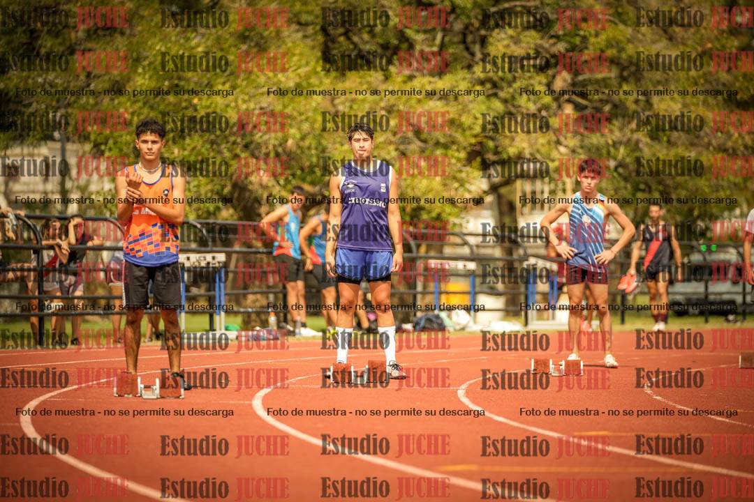 Fotos de los 200 m llanos de varones