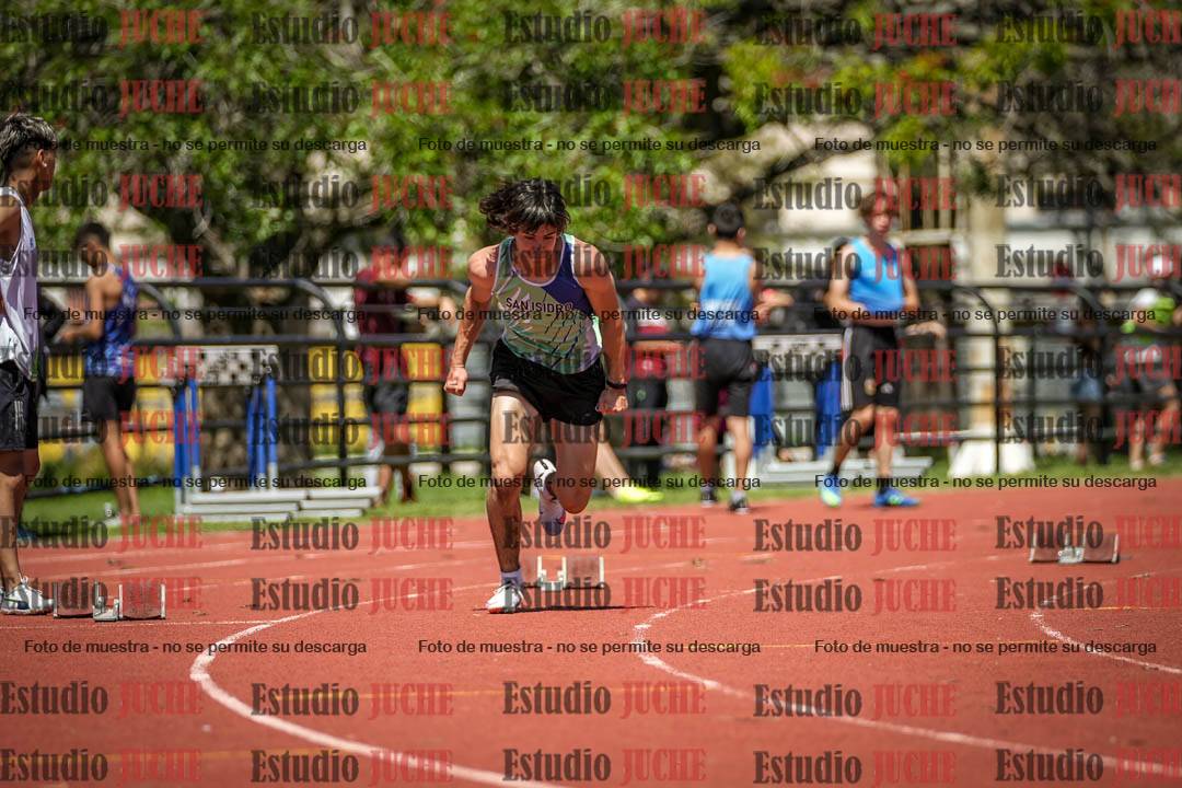 Fotos de los 200 m llanos de varones