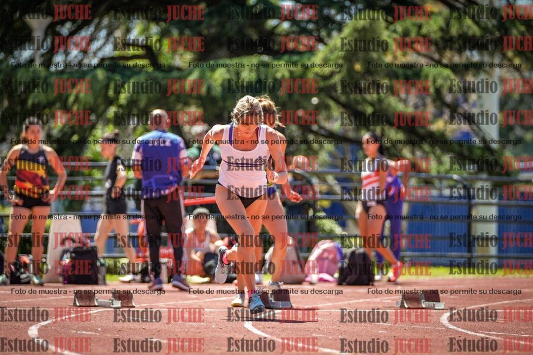 Fotos de los 100 m llanos de mujeres