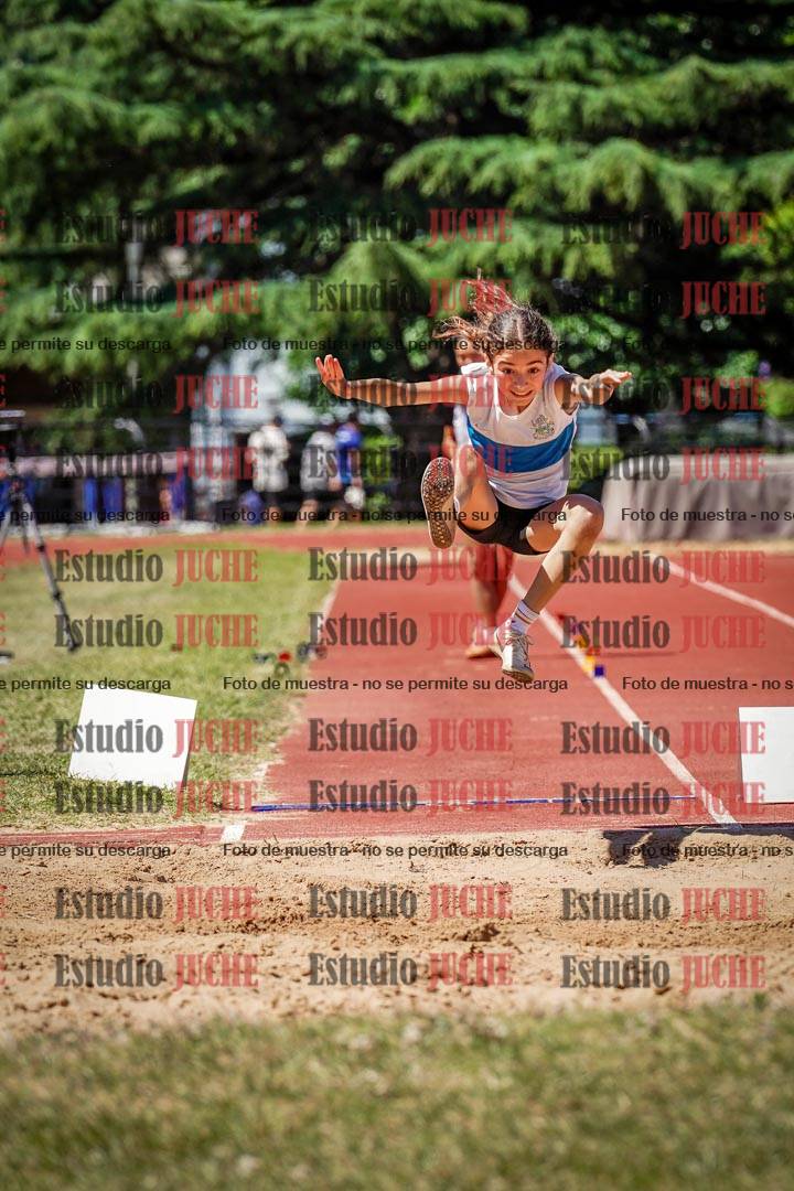 Fotos del salto en largo de mujeres - U14