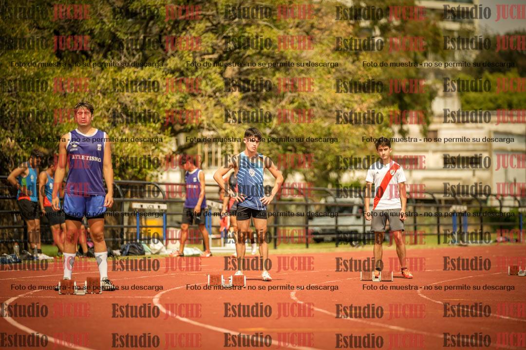 Fotos de los 200 m llanos de varones