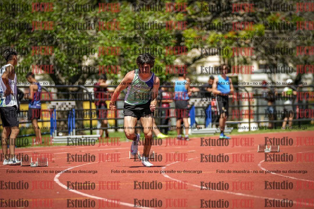 Fotos de los 200 m llanos de varones