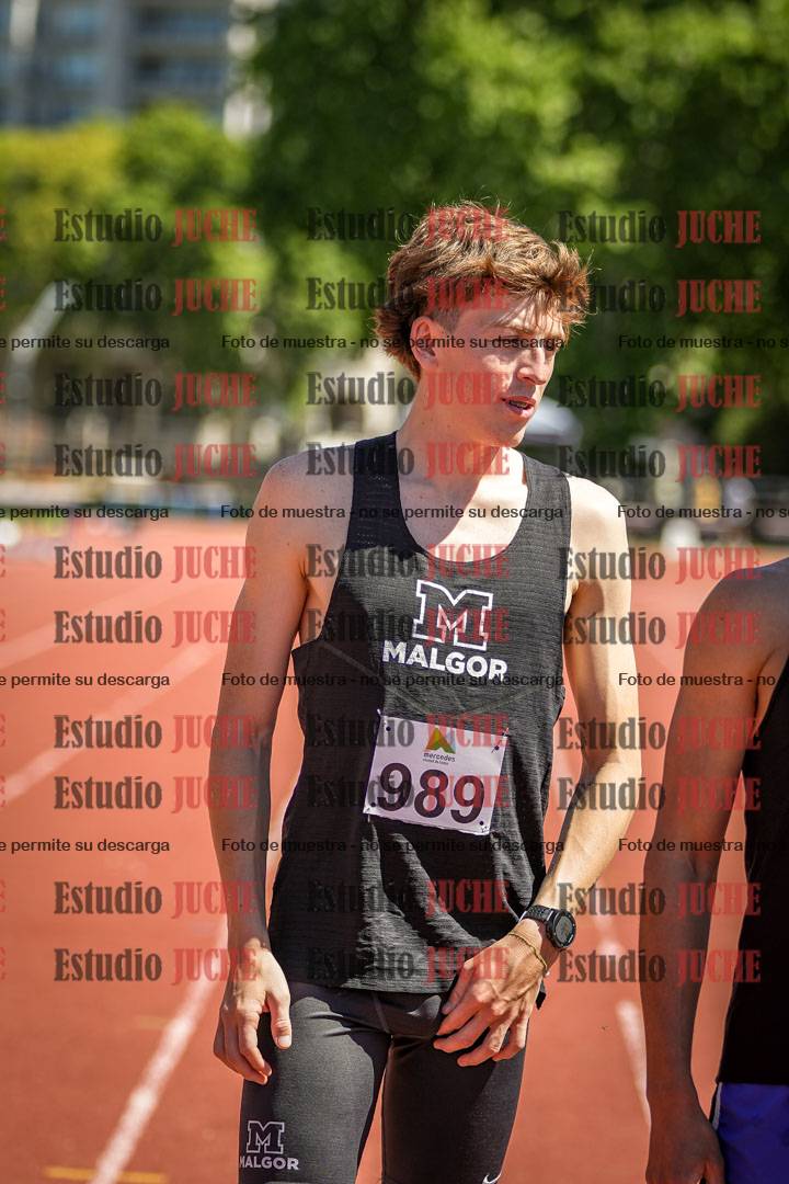 Fotos de los 3000 m con obstáculos de varones