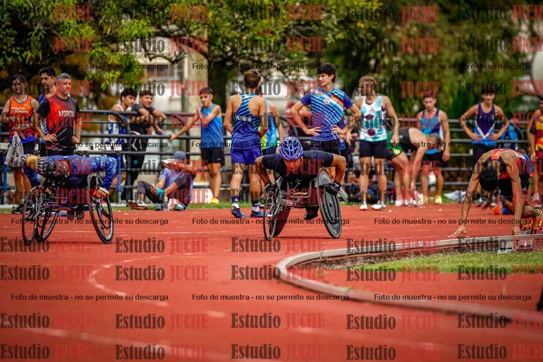 Fotos de los 200 m de varones