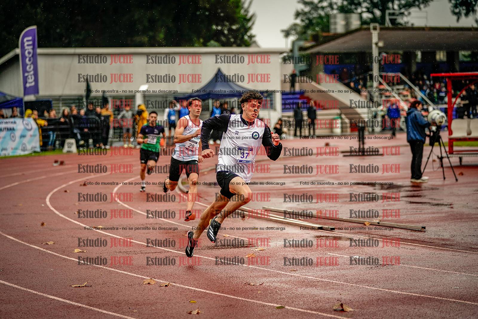 Fotos de los 400 m de varones