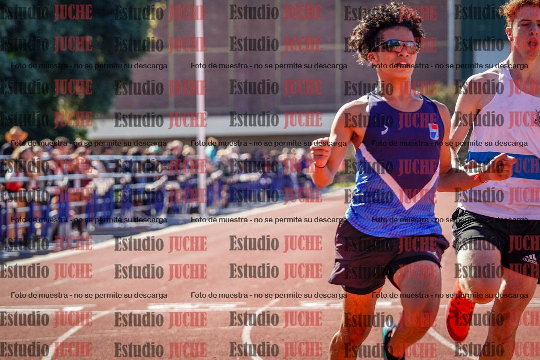 Fotos de los 100 m llanos de varones