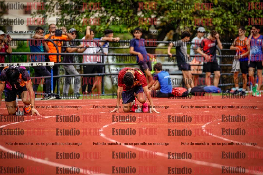 Fotos de los 200 m de varones