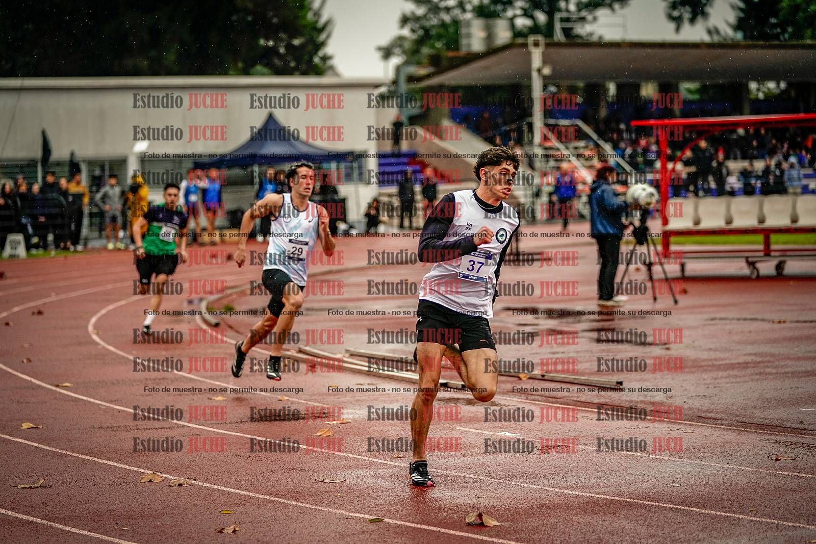 Fotos de los 400 m de varones