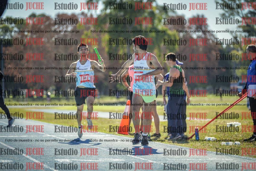 Fotos durante los relevos