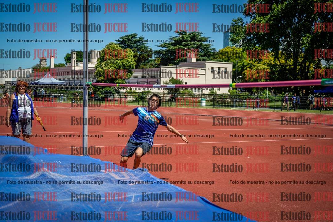 Fotos del salto en alto de varones