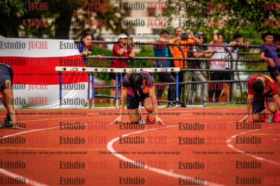 Fotos de los 200 m de varones