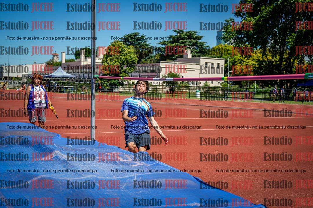 Fotos del salto en alto de varones