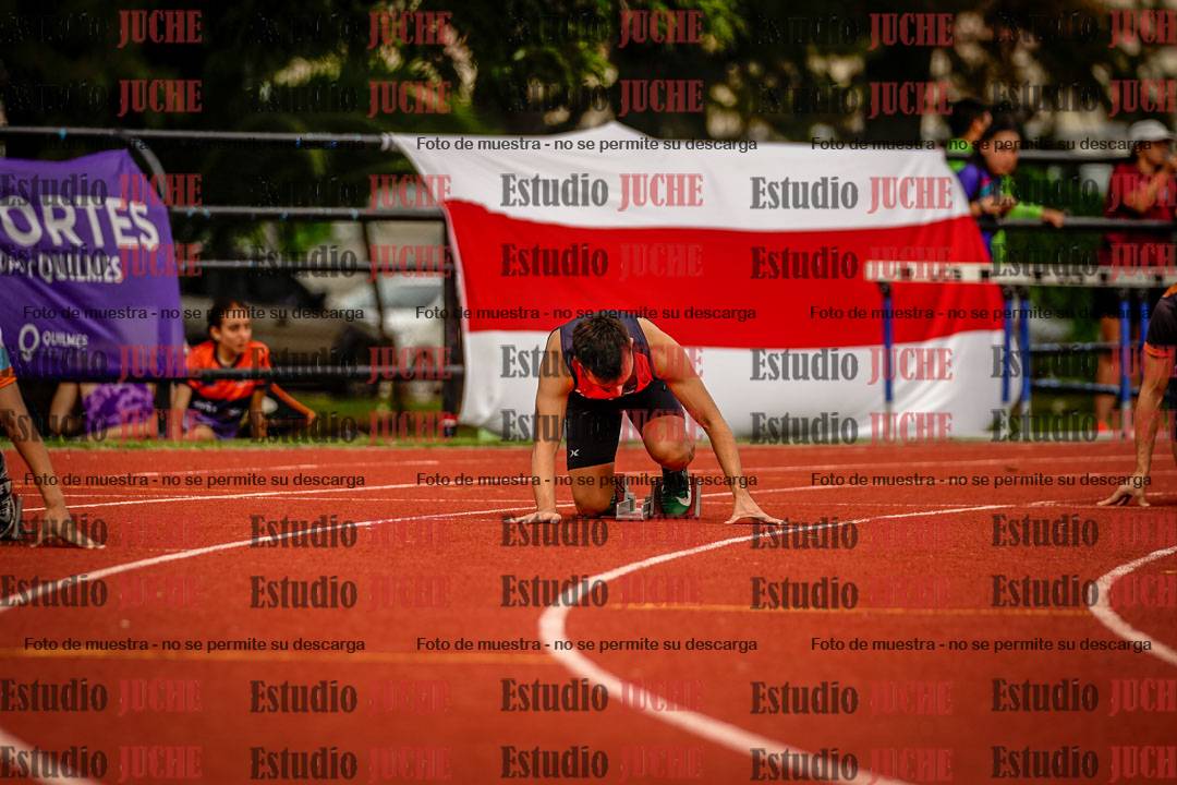 Fotos de los 200 m de varones