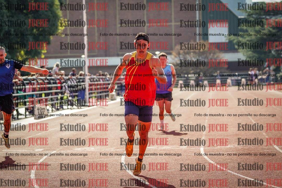 Fotos de los 200 m llanos de varones
