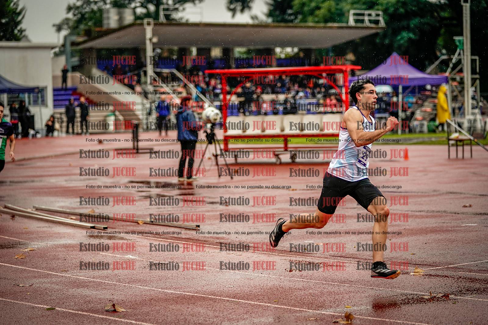 Fotos de los 400 m de varones
