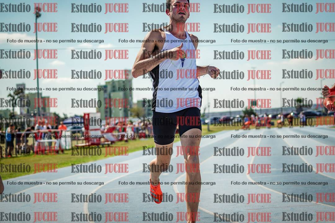 Fotos de los 100 m llanos de varones