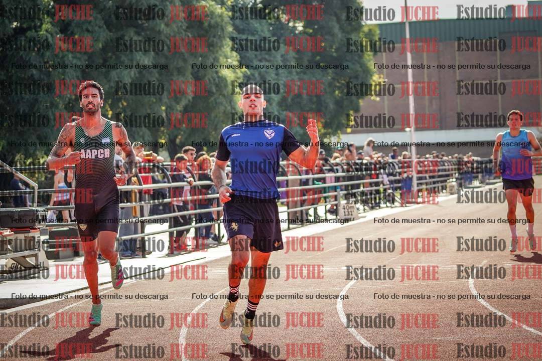 Fotos de los 200 m llanos de varones