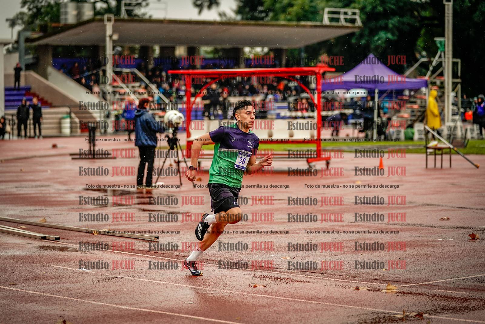 Fotos de los 400 m de varones