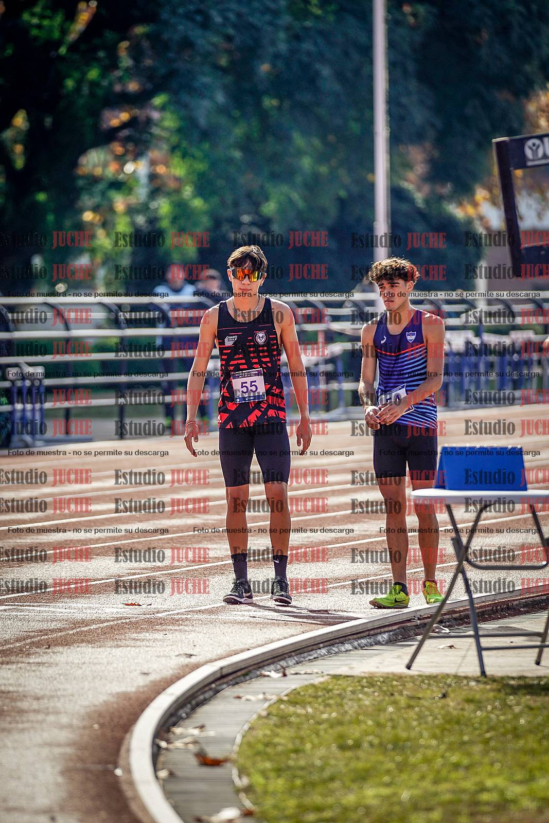 Fotos de los 800 m de varones