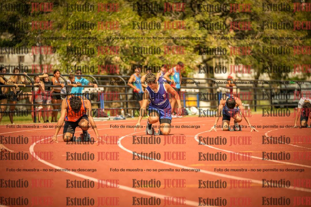 Fotos de los 200 m llanos de varones