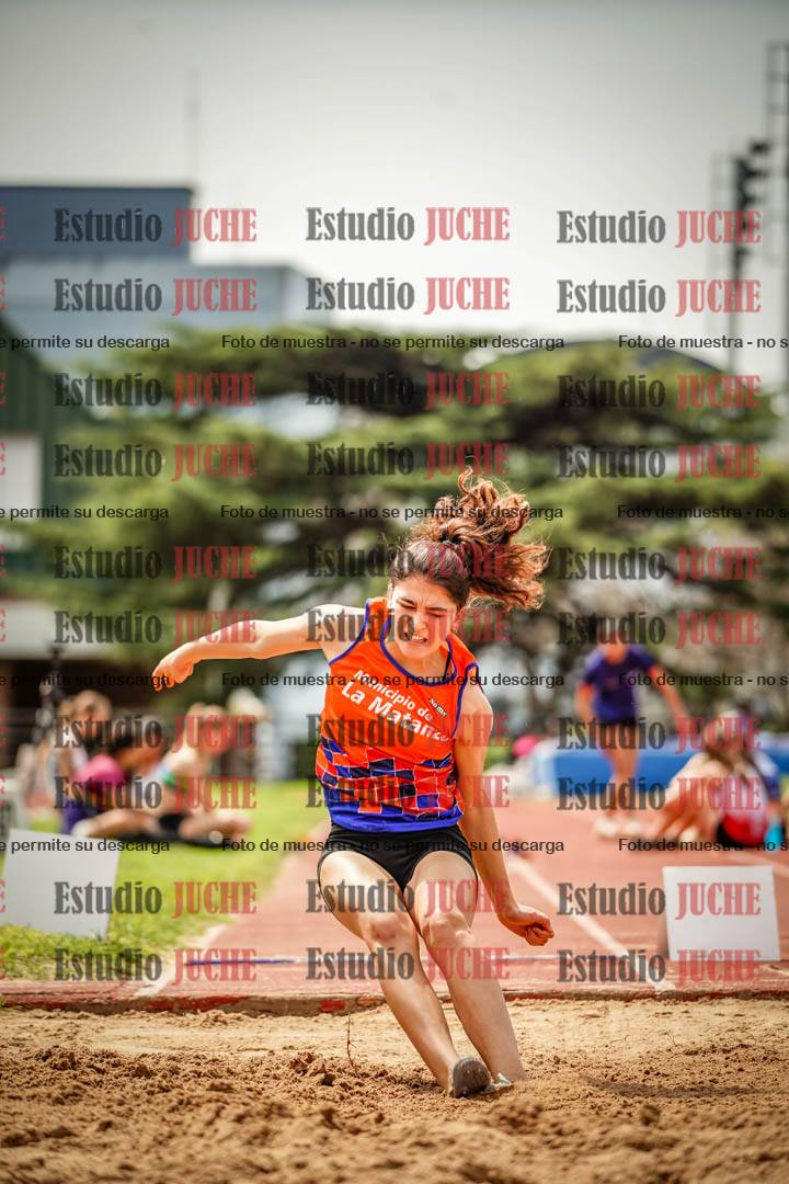 Fotos del salto en largo de mujeres