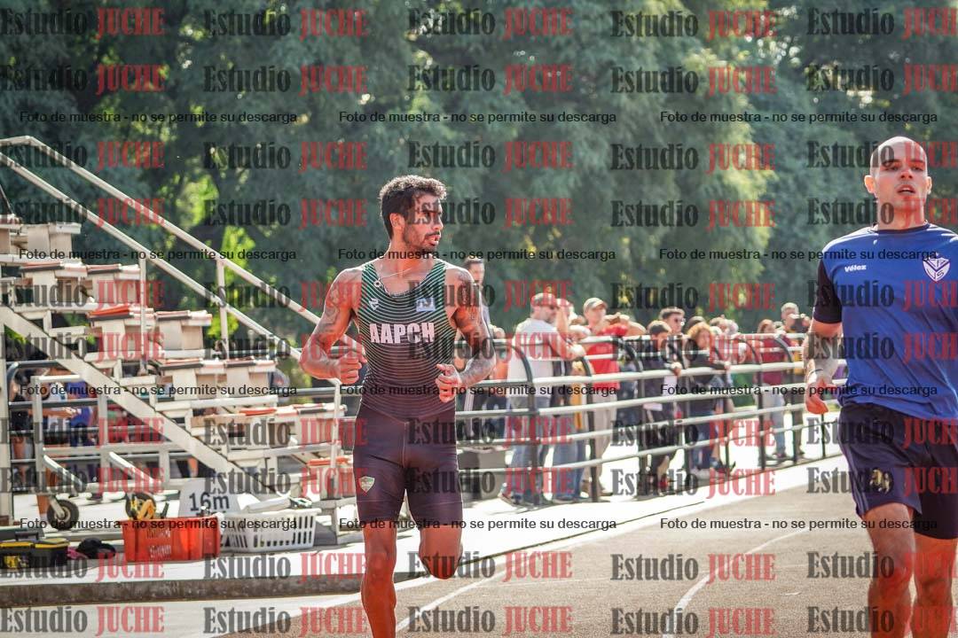 Fotos de los 200 m llanos de varones
