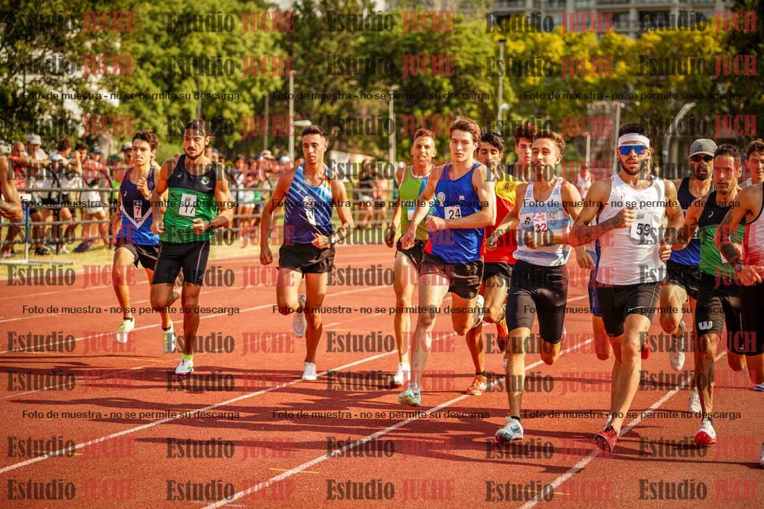 Fotos de los 1500 m llanos de varones