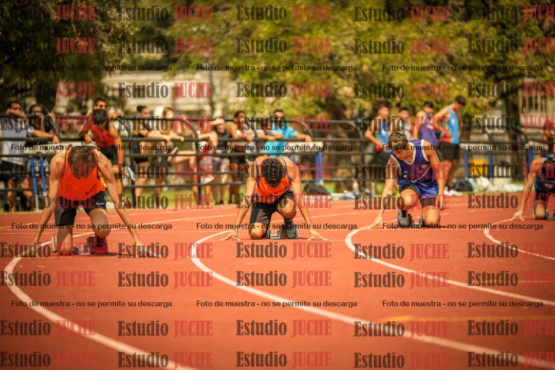 Fotos de los 200 m llanos de varones