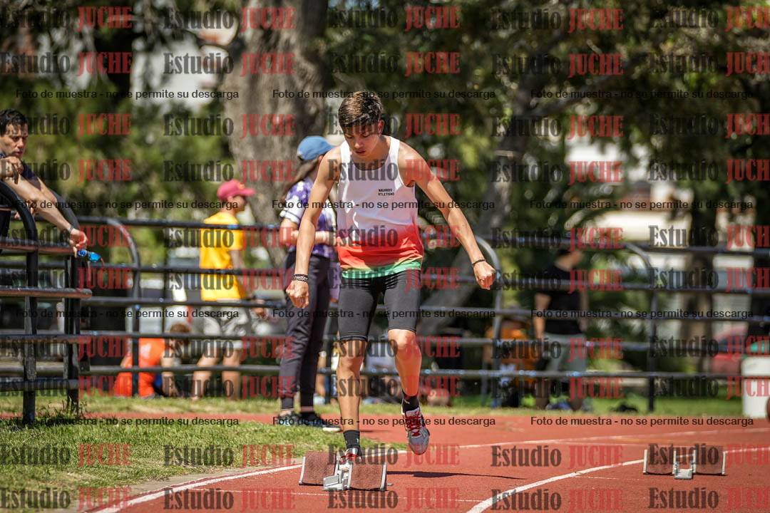 Fotos de los 200 m llanos de varones