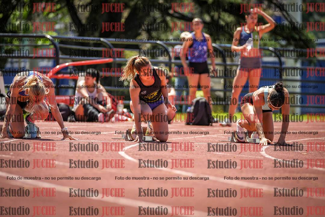 Fotos de los 100 m llanos de mujeres