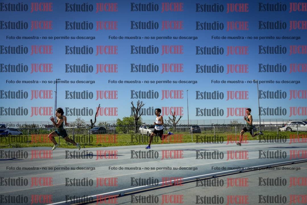 Fotos de los 200 m llanos de varones
