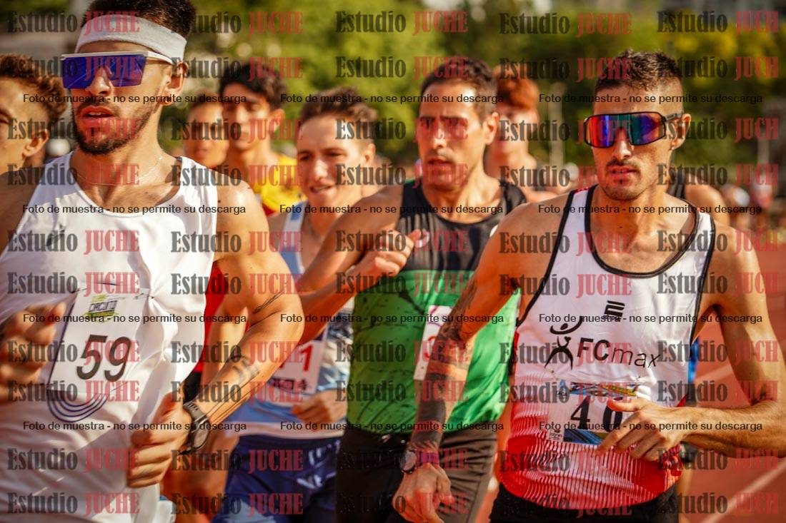 Fotos de los 1500 m llanos de varones